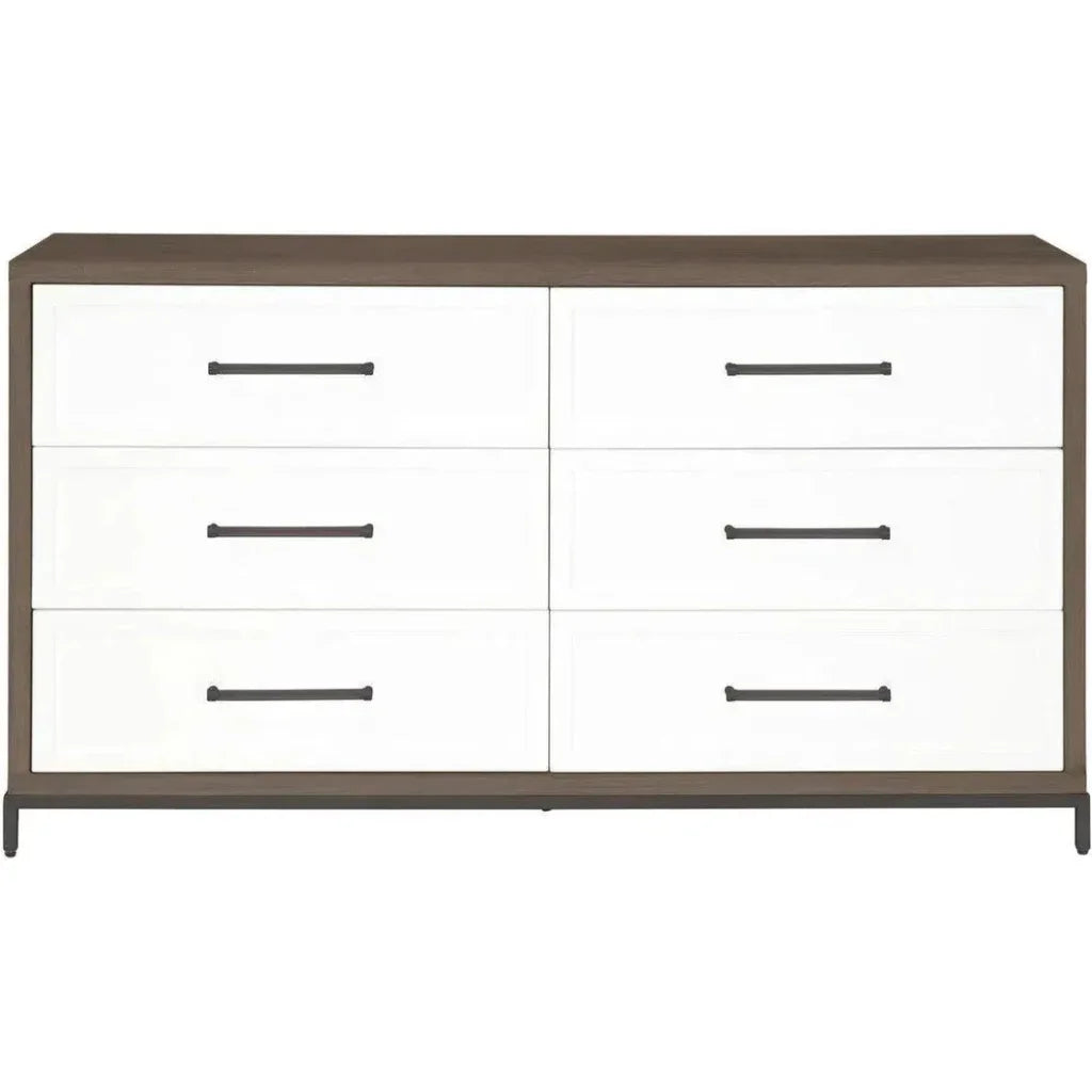 Wrenn 6 - Drawer Double Dresser - LOOMLAN - Essentials For Living - Dressers