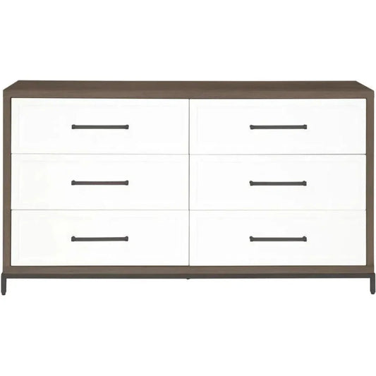 Wrenn 6 - Drawer Double Dresser - LOOMLAN - Essentials For Living - Dressers