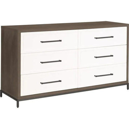 Wrenn 6 - Drawer Double Dresser - LOOMLAN - Essentials For Living - Dressers