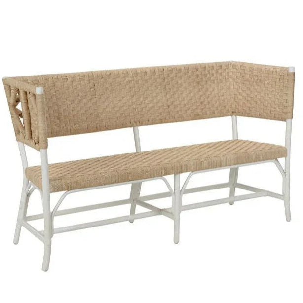 Wrightsburg Rope Wrap Bedroom Bench - LOOMLAN - Chelsea House - Bedroom Benches