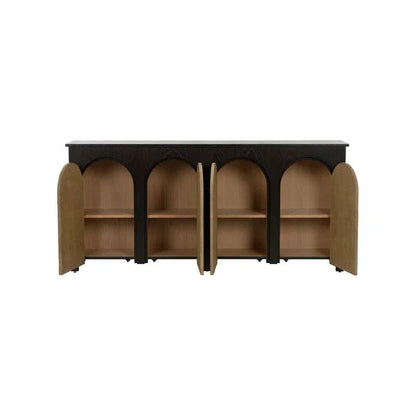 Wrightsbury Wooden Black Console Table - LOOMLAN - Chelsea House - Console Tables
