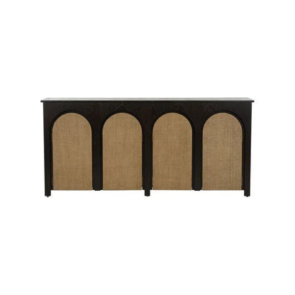 Wrightsbury Wooden Black Console Table - LOOMLAN - Chelsea House - Console Tables