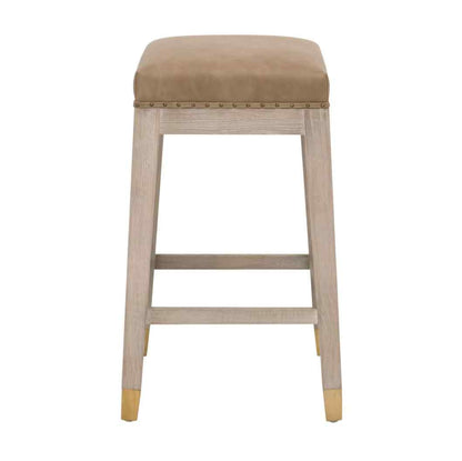 Wyatt Leather Counter Stool 2PC