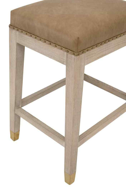 Wyatt Leather Counter Stool 2PC