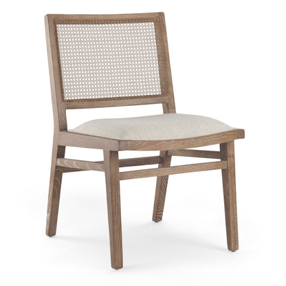 Wynn Fabric Armless Dining Chair (Set of 2)