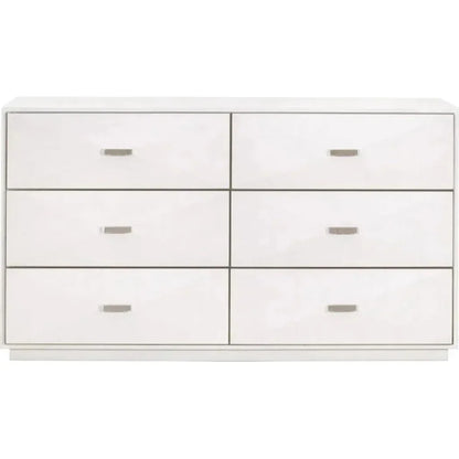 Wynn Shagreen 6 - Drawer Double Dresser - LOOMLAN - Essentials For Living - Dressers