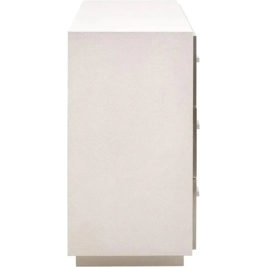 Wynn Shagreen 6 - Drawer Double Dresser - LOOMLAN - Essentials For Living - Dressers