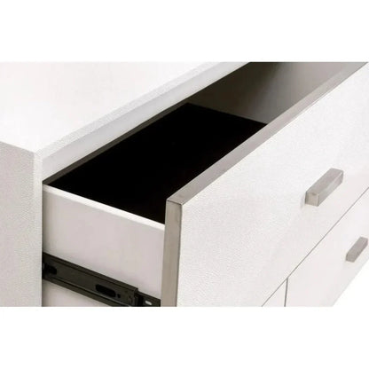 Wynn Shagreen 6 - Drawer Double Dresser - LOOMLAN - Essentials For Living - Dressers