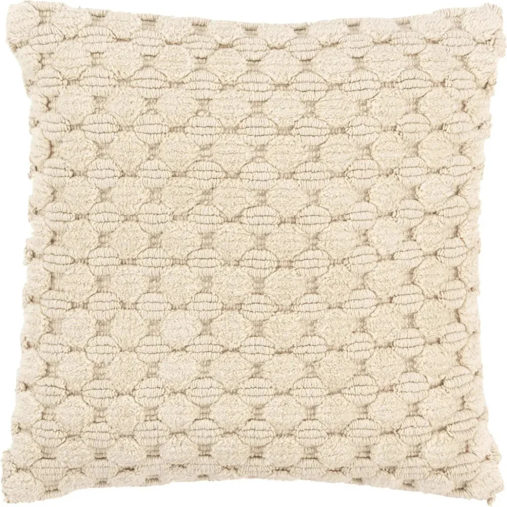 Xena Textured Couch Pillows With Dawn Insert - LOOMLAN - LOOMLAN - Throw Pillows