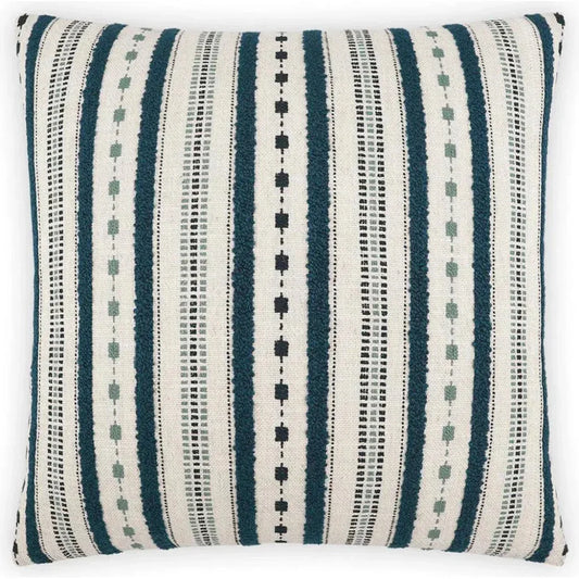 Xuma Blue Throw Pillow With Insert - LOOMLAN - D.V. Kap - Throw Pillows