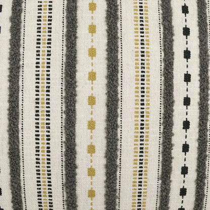 Xuma Grey Throw Pillow With Insert - LOOMLAN - D.V. Kap - Throw Pillows