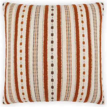Xuma Rust Red Throw Pillow With Insert - LOOMLAN - D.V. Kap - Throw Pillows