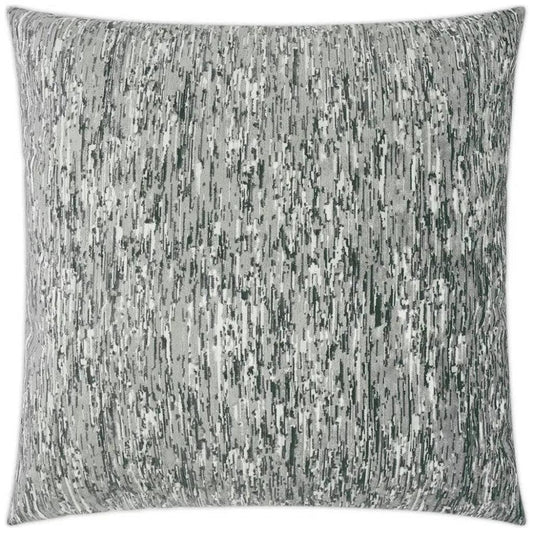 Yanbu Grey Abstract Grey Large Throw Pillow Insert - LOOMLAN - D.V. Kap - Throw Pillows