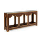 Yangon Raffia Covered Console Table - LOOMLAN - Chelsea House - Console Tables