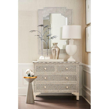 Yangon Raffia Covered Frame Wall Mirror - LOOMLAN - Chelsea House - Wall Mirrors