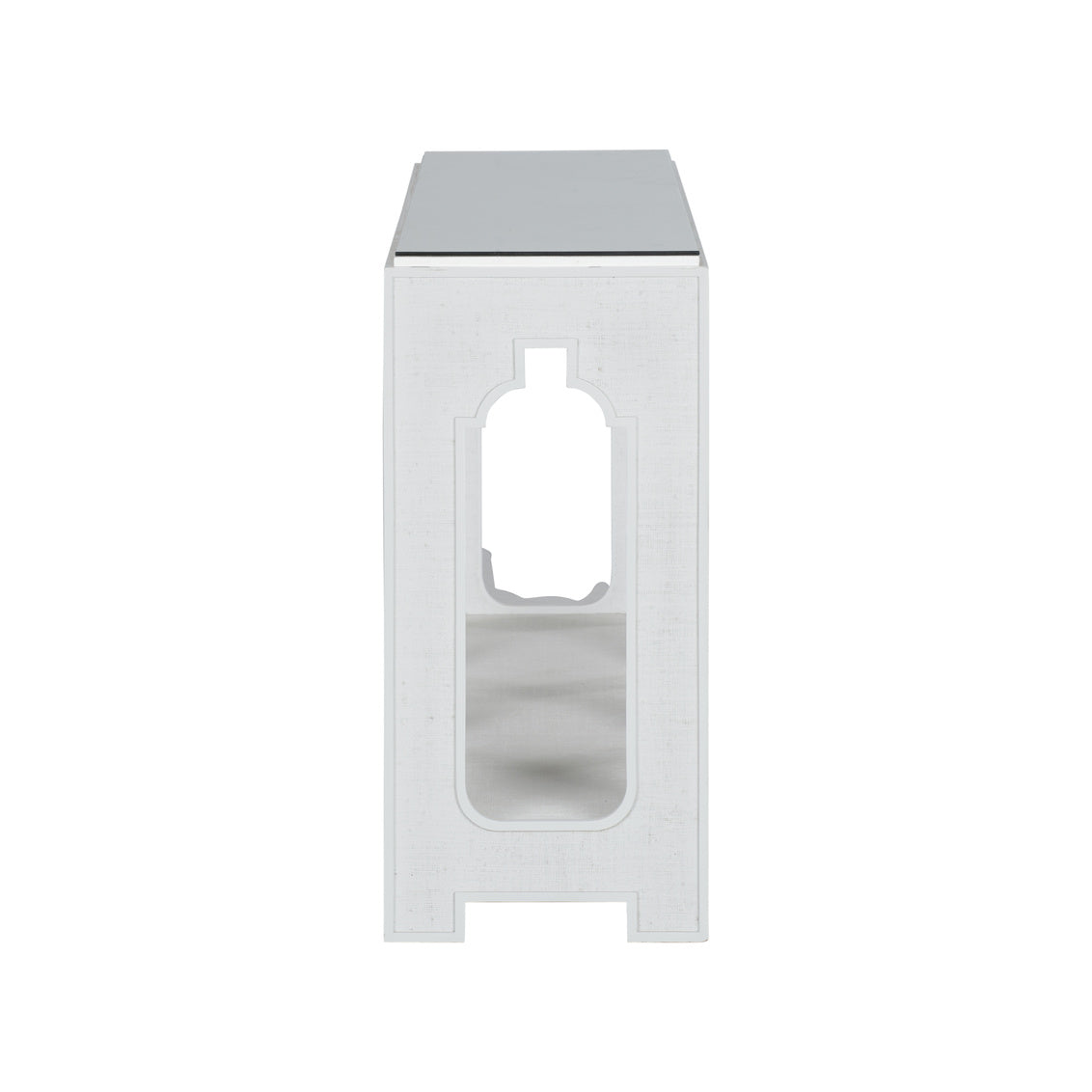 Yangon Raffia Warp Console Table