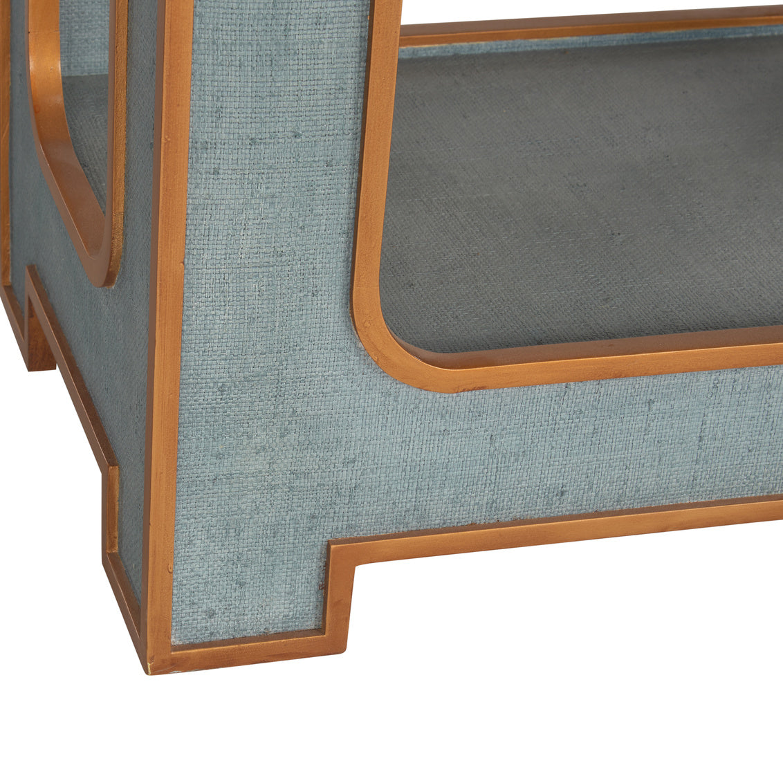 Yangon Raffia Warp Console Table