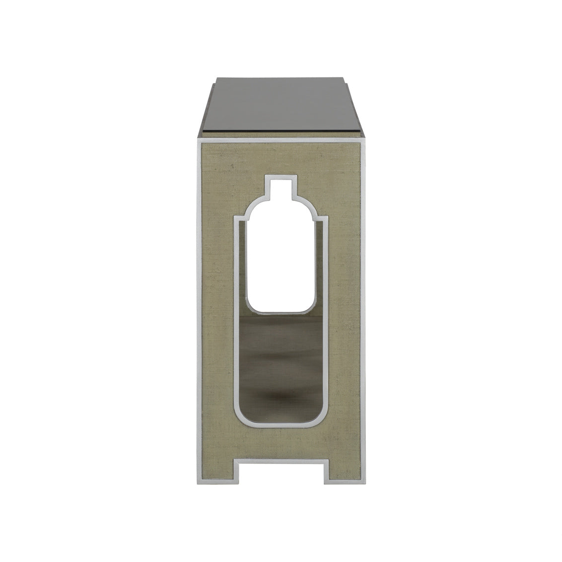 Yangon Raffia Warp Console Table