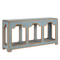 Yangon Raffia Warp Console Table