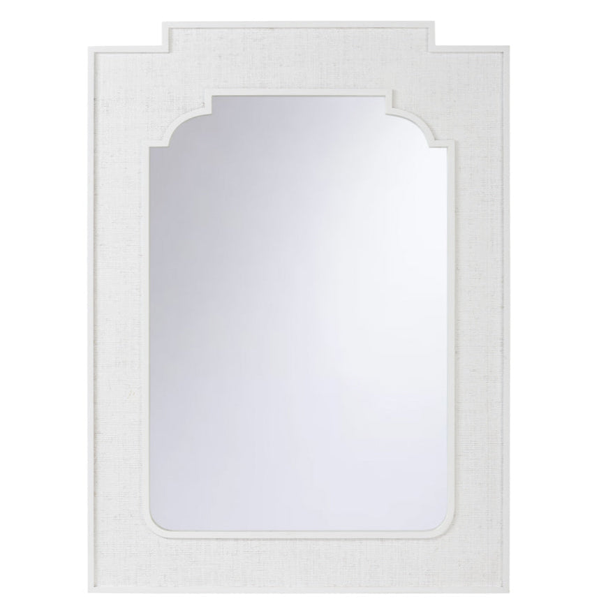 Yangon Raffia Warp Frame Wall Mirror