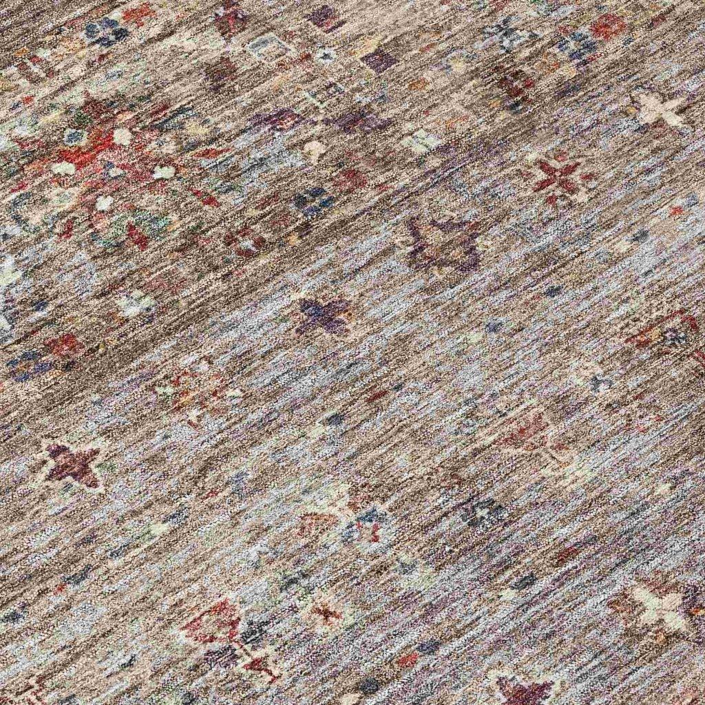 Yaniqa Gray Washable Indoor - Outdoor Rug - LOOMLAN - LOOMLAN Rugs - Outdoor Rugs