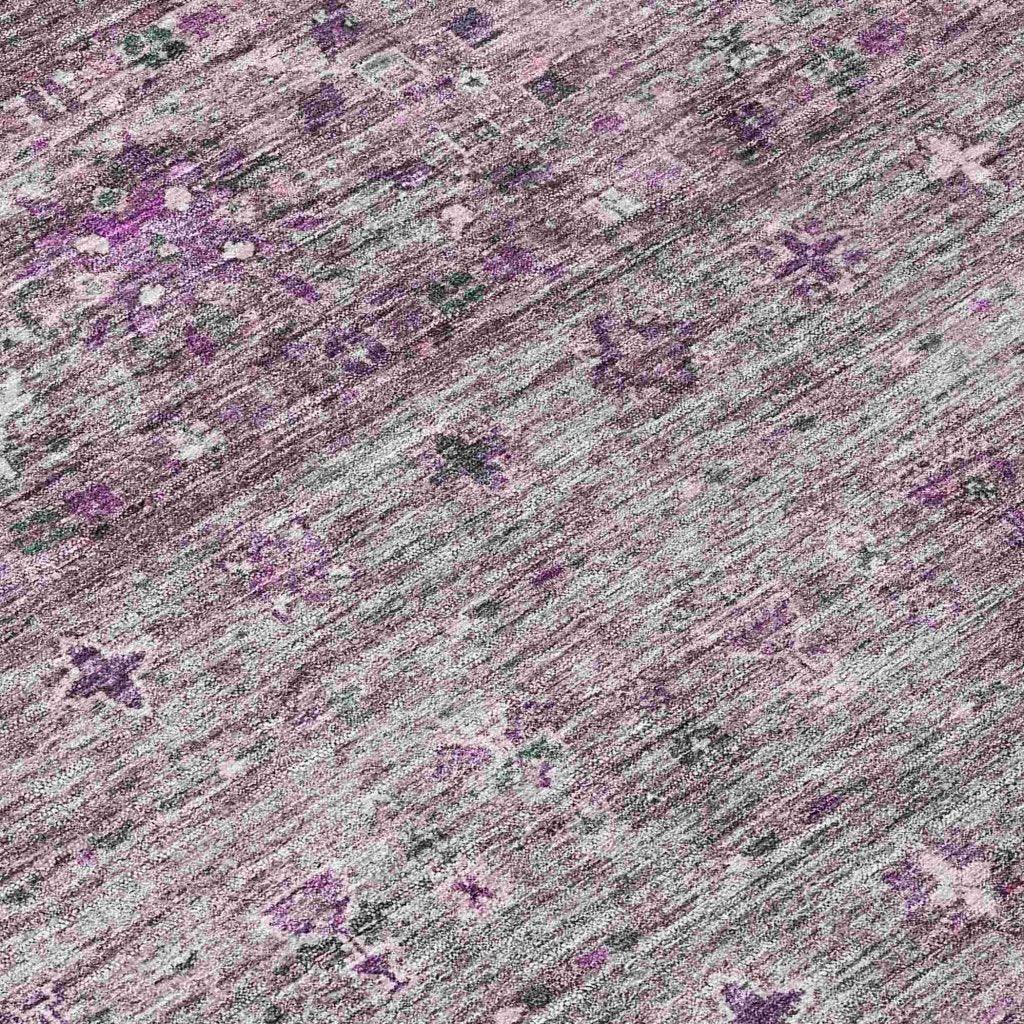 Yaniqa Purple Washable Indoor - Outdoor Rug - LOOMLAN - LOOMLAN Rugs - Outdoor Rugs
