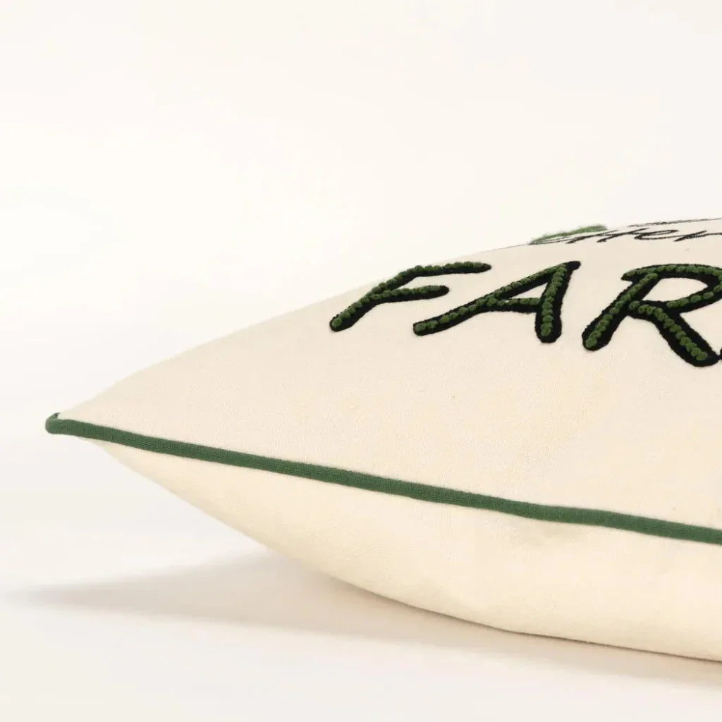 Yara Farm life Throw Pillow With Down Insert - LOOMLAN - LOOMLAN - Throw Pillows