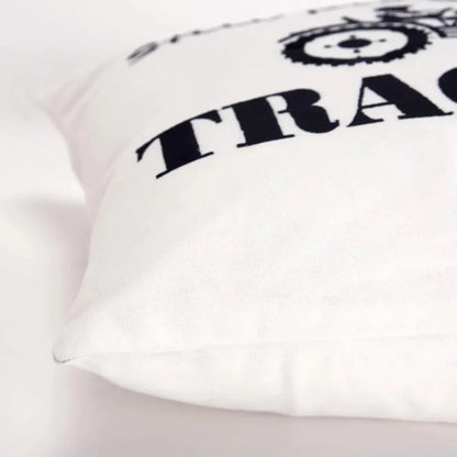 Yara Farmhouse Throw Pillow Down Insert Tractor - LOOMLAN - LOOMLAN - Throw Pillows