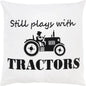 Yara Farmhouse Throw Pillow Down Insert Tractor - LOOMLAN - LOOMLAN - Throw Pillows