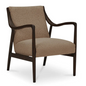 Yates Beige Faux Shearling Accent Chair - LOOMLAN - Moe's Home - Accent Chairs