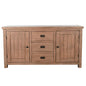 Yellowstone Three Drawers Wood Sideboard