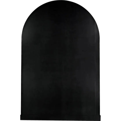 Yoke Hutch Black Curio Buffet Glass Doors Cabinet - LOOMLAN - Noir - Buffets & Curios