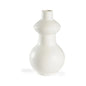 Yokohama Modern White Ceramic Vase - LOOMLAN - Chelsea House - Vases & Jars