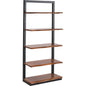 Yolentha Iron Frame Wooden Etagere-Etageres-LOOMLAN-LOOMLAN