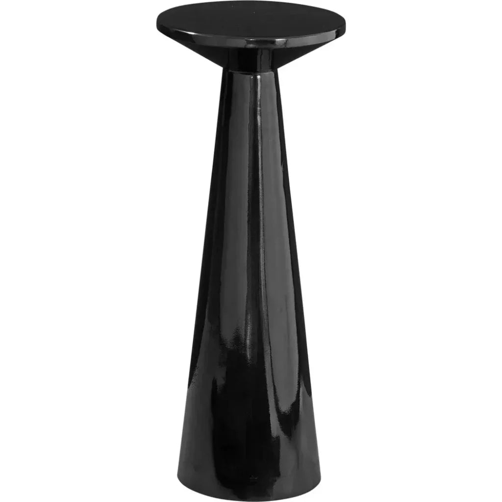 Yorick Metal Black Round Scatter Table - LOOMLAN - Bassett Mirror - Side Tables
