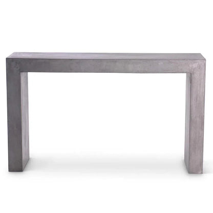 You Fiber Reinforced Concrete Sofa Table-Outdoor Console Tables-Urbia-LOOMLAN