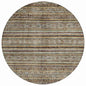 Ysadora Brown Washable Indoor - Outdoor Rug - LOOMLAN - LOOMLAN Rugs - Outdoor Rugs