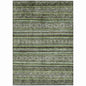 Ysadora Green Washable Indoor - Outdoor Rug - LOOMLAN - LOOMLAN Rugs - Outdoor Rugs