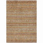 Ysadora Orange Washable Indoor - Outdoor Rug - LOOMLAN - LOOMLAN Rugs - Outdoor Rugs