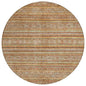 Ysadora Orange Washable Indoor - Outdoor Rug - LOOMLAN - LOOMLAN Rugs - Outdoor Rugs