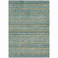 Ysadora Teal Washable Indoor - Outdoor Rug - LOOMLAN - LOOMLAN Rugs - Outdoor Rugs