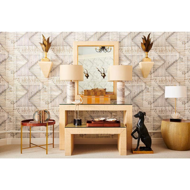 Yucca Plant Gold Leaf Finish Sculpture - LOOMLAN - Chelsea House - Statues & Sculptures