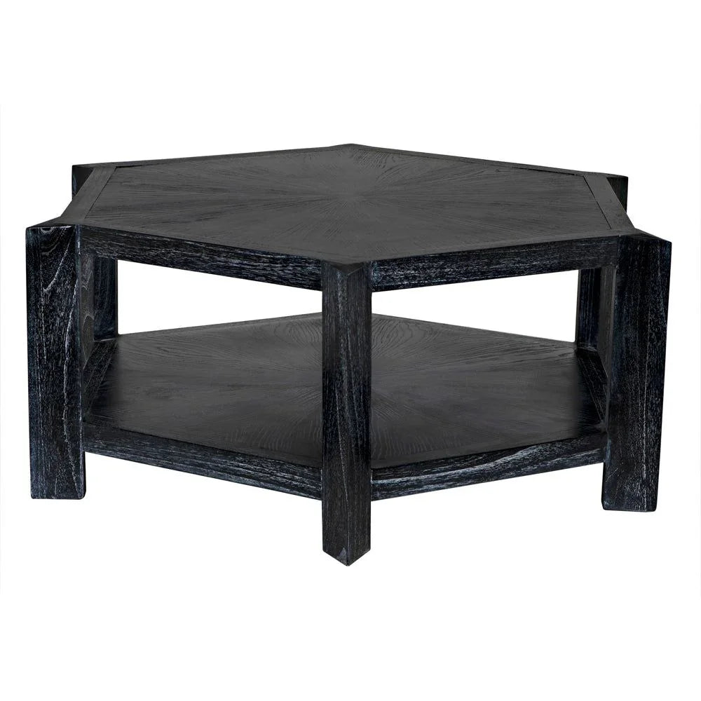 Yuhuda Geometric Coffee Table With Storage