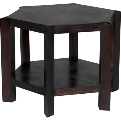 Yuhuda Large Side Table, Sombre Finish - LOOMLAN - Noir - Side Tables