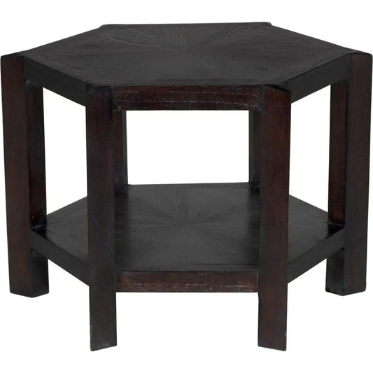 Yuhuda Large Side Table, Sombre Finish - LOOMLAN - Noir - Side Tables
