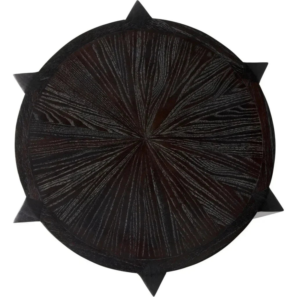 Yuhuda Small Side Table, Sombre Finish - LOOMLAN - Noir - Side Tables