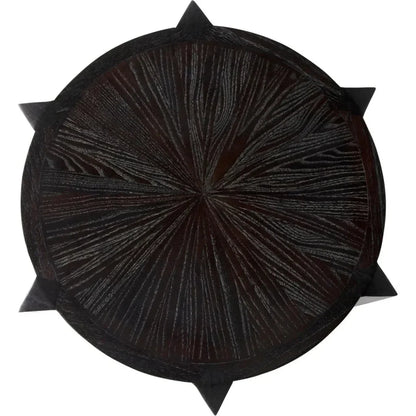 Yuhuda Small Side Table, Sombre Finish - LOOMLAN - Noir - Side Tables