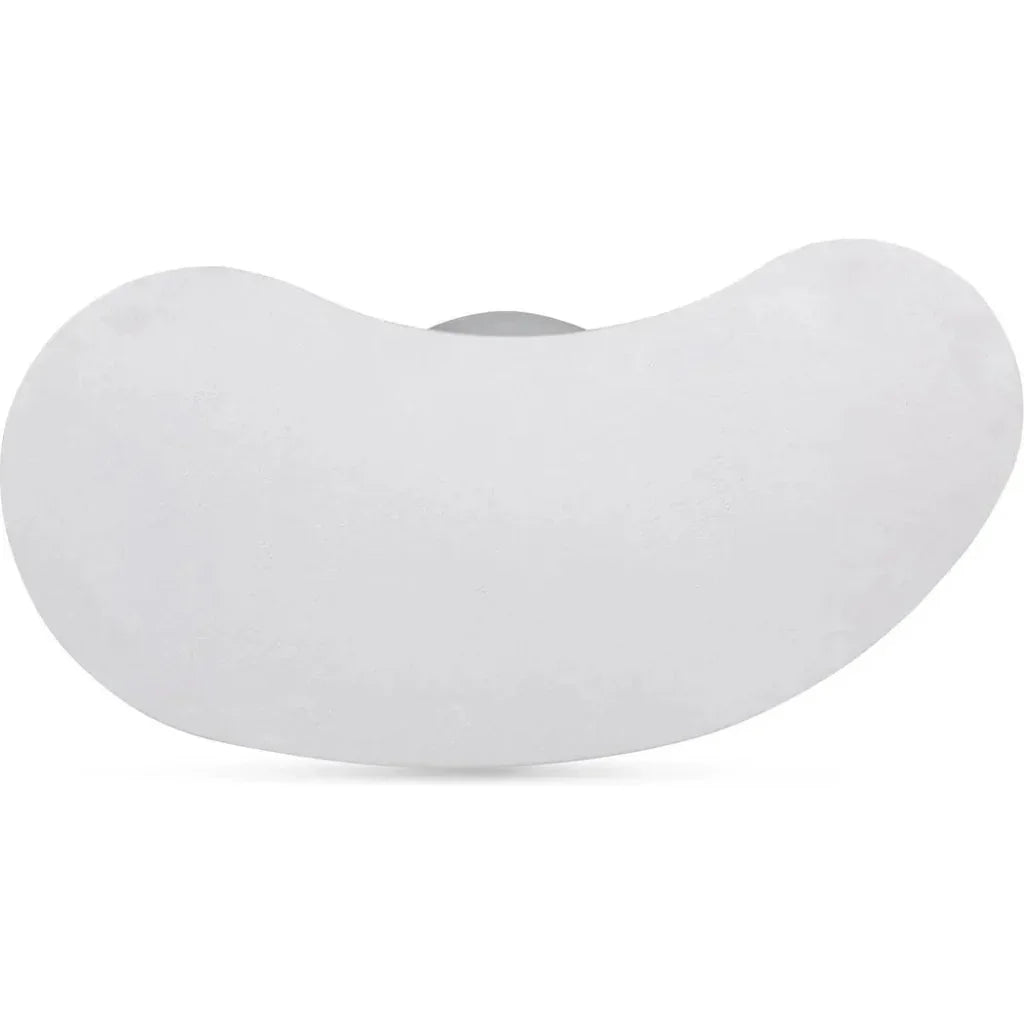 Yumi Concrete Outdoor Oval Coffee Table-Outdoor Coffee Tables-Moe's Home-LOOMLAN