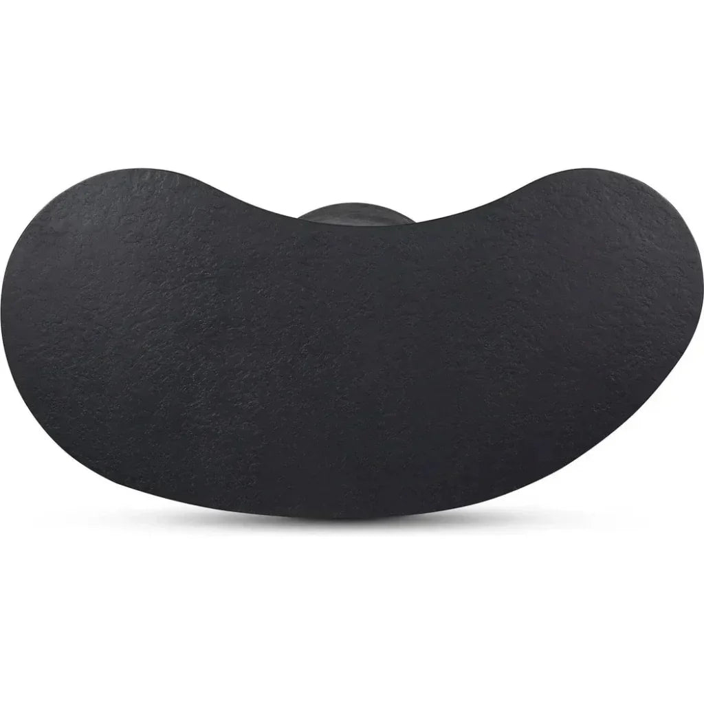 Yumi Concrete Outdoor Oval Coffee Table-Outdoor Coffee Tables-Moe's Home-LOOMLAN