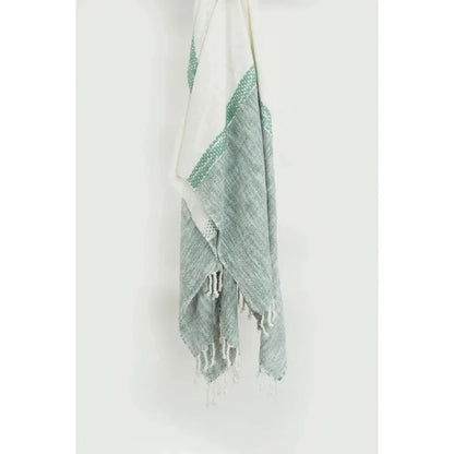 Zack Color Block Cotton Throw Blanket - LOOMLAN - LOOMLAN - Throw Blankets